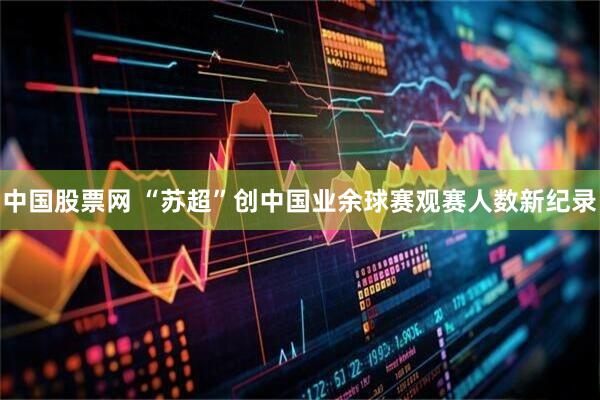 中国股票网 “苏超”创中国业余球赛观赛人数新纪录