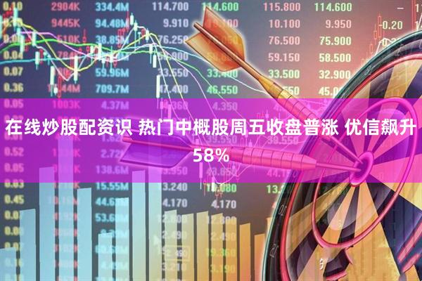 在线炒股配资识 热门中概股周五收盘普涨 优信飙升58%